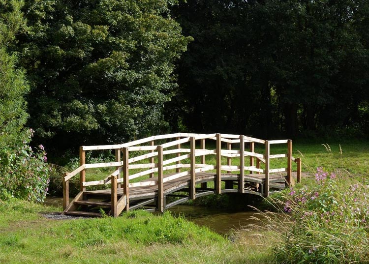 Bridge at Cuerden Valley Park