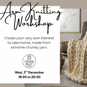 Arm Knitting Workshop - Wednesday 3rd of December